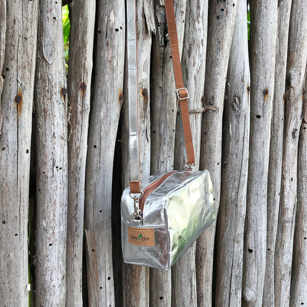 Ivy Petite Shoulder Bag - Metallic Silver